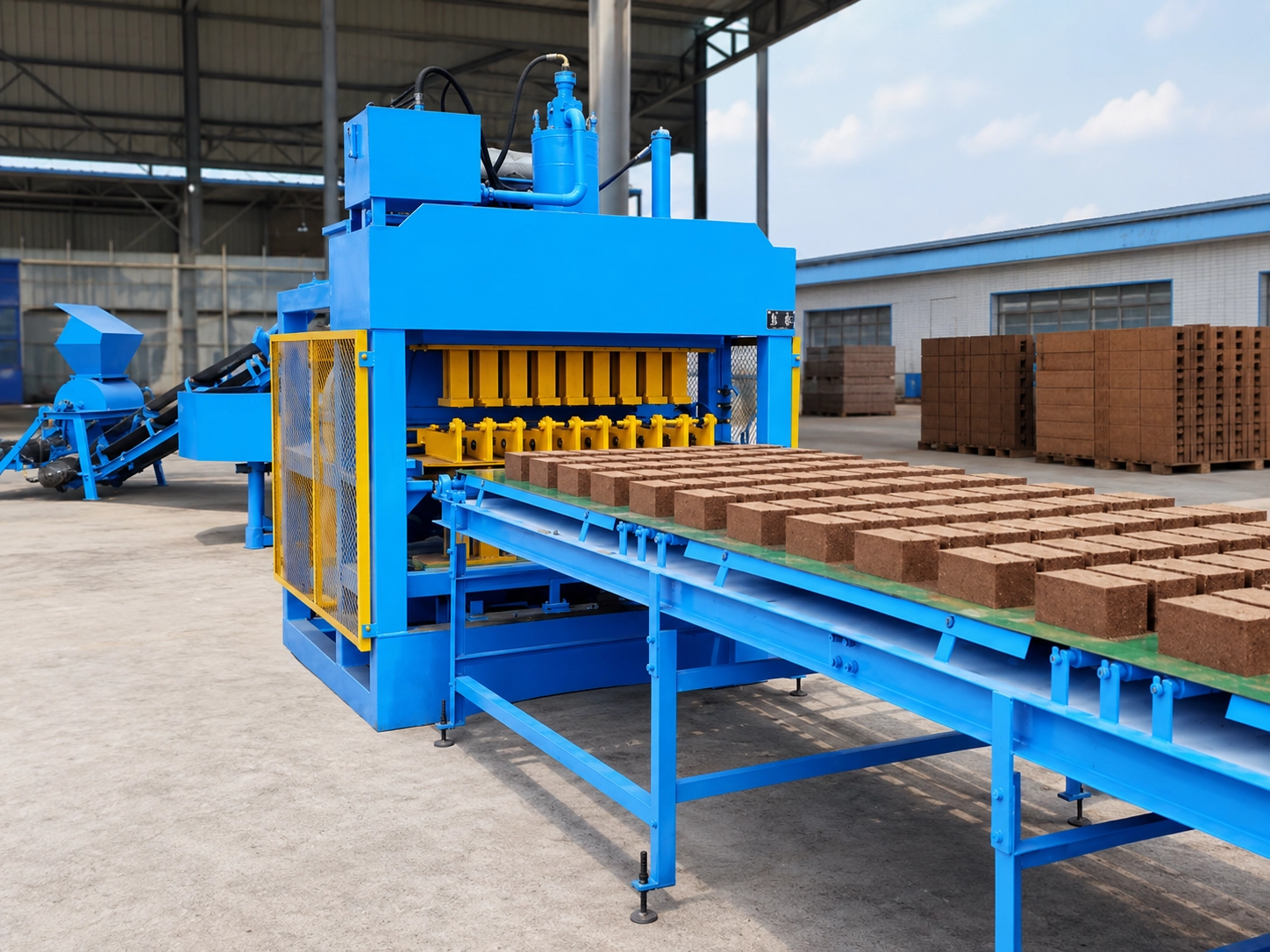Heavy industrial brick and cement machinery shown for bearing application review